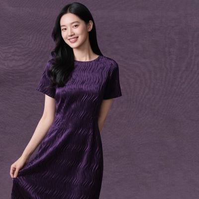 Wrinkle Resistant Elastic Fabric 88GSM 100 Percent Nylon Fabric 150CM Width