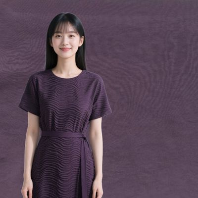 Wrinkle Resistant Elastic Fabric 88GSM 100 Percent Nylon Fabric 150CM Width