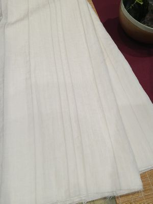 71GSM Satin Clothing Fabric Vertical Striped Soft Tulle Fabric 31% Nylon 69% Tencel