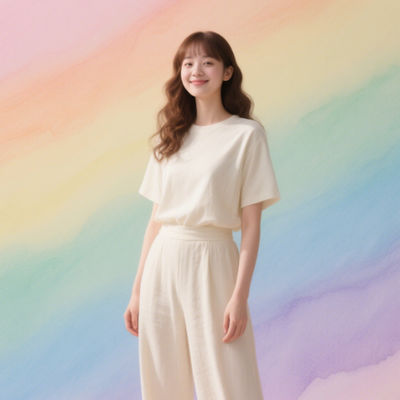 Soft Polyester Pants Fabric Breathable 43% Polyester 57% Cotton Fabrics 184GSM