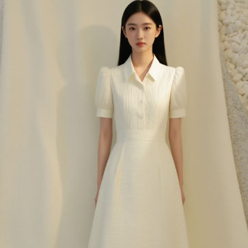 Comfortable Cotton Polyester Blend Fabric 200GSM Casual Dress Fabric Wear Resistant