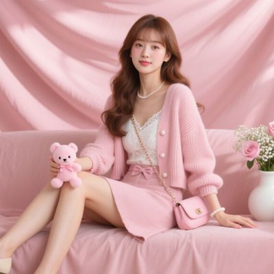 Comfortable Fashion Fabric 100% Polyester Pink Dress Shirt Fabric 165GSM