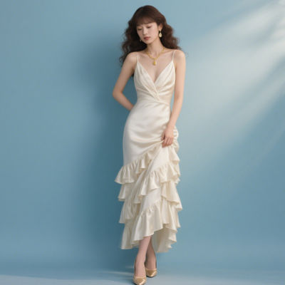 Lightweight Quick Dry Polyester Fabric 85GSM Formal Dress Fabrics 150CM Width