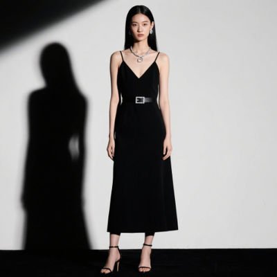 Anti Wrinkle Polyester Clothing Fabric 105GSM Evening Dress Fabric Lightweight