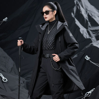 100% Polyester Woven Outdoor Fabric Outdoor Waterproof Jacket Fabric 150CM Width