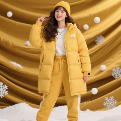 Breathable / Comfortable Down Jacket Fabric 100% Polyester Imitation Cotton Fabric