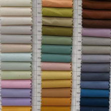 Skin Friendly High Stretch Fabric 100% Polyester Imitation Cotton Fabric 160CM Width