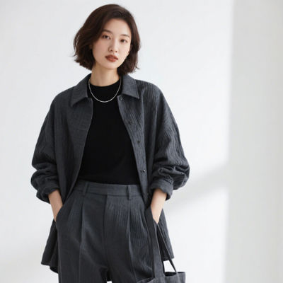 پارچه لباس سبک سیاه 100٪ پلی استر پارچه لباس سبک 85GSM