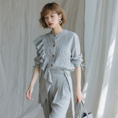 Skin Friendly Polyester Jacquard Fabric 110GSM Soft Cloth Fabric 67% Polyester 19% Cotton 14% Tencel