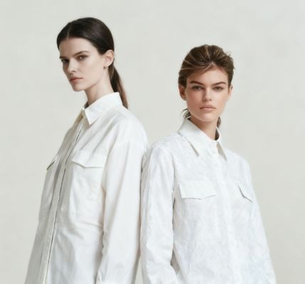 100% Polyester Clothing Fabric 193GSM Environmentally Friendly Fabrics For Fashionable Clothing