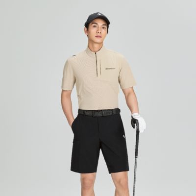 Outdoor Golf Shirt Fabric Comfortable And Soft Sports Shirt Fabric 141GSM