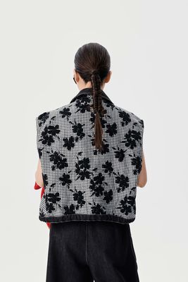 Autumn/winter New Arrival Patchwork Embroidered Denim Set