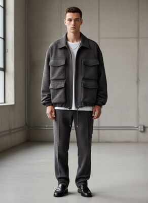 130CM 216G Spring And Autumn New Artistic Tree Pattern 100% Polyester Texture Jacquard Fabric