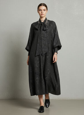 Tessuto jacquard con nappe 100% poliestere Primavera/Estate, larghezza 142 cm e peso 196G/M² per camicie e vestiti