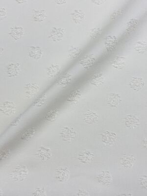 Spring And Autumn New Style 65% Polyester 35% Cotton Artistic Wave Dot Fringe Jacquard Fabric 152CM 148G/M ²