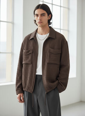 100% Polyester 125CM 228G/M ² Spring And Autumn New Niche Daisy Jacquard Texture Fabric