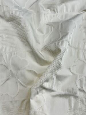 100% Polyester Spring/summer New Product 130g/m ² 132cm Lucky Clover Jacquard Fabric