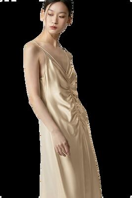 40.1% Acetic Acid 31.5% Mulberry Silk 28.4% Human Silk Spring/Summer New Product Acetic Acid Mulberry Silk Blended Fabric