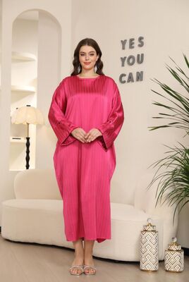 Middle Eastern Modest Wear LB884 Sparkle Stripe Oversized Maxi Abaya