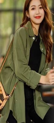 Summer Korean Style 100% Polyester Fabric  Weight 155 ± 5g  Width 148cm.New Versatile Casual Clothing For Daily Wear.