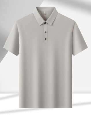 1336  Summer Hot Item 170G 80% Nylon 20% Spandex Fashionable Men's Ice Silk Outdoor T-shirt