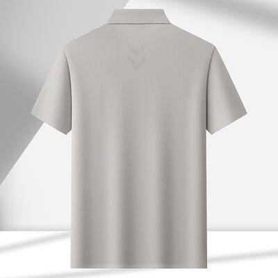1336  Summer Hot Item 170G 80% Nylon 20% Spandex Fashionable Men's Ice Silk Outdoor T-shirt