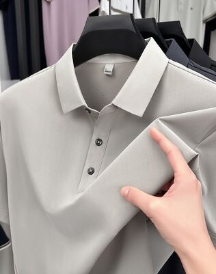 1336  Summer Hot Item 170G 80% Nylon 20% Spandex Fashionable Men's Ice Silk Outdoor T-shirt