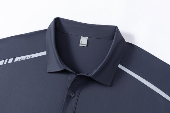 1328 Summer New 80% Nylon 20% Spandex 170g Ice Silk Outdoor Men's Universal Strip Fashion T-shirt