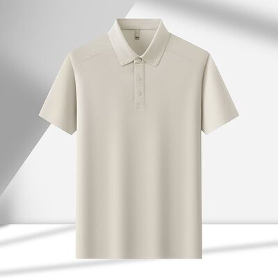 1730 Summer Hot Item 170g 89% Nylon 11% Spandex Fashionable Versatile Men's Polo Shirt