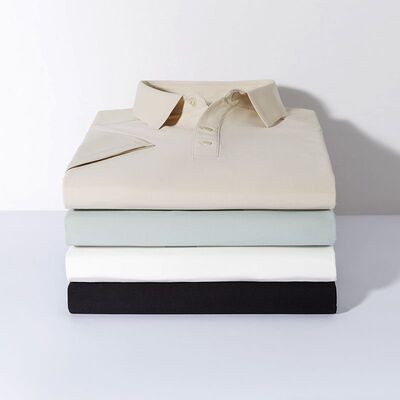 1730 Summer Hot Item 170g 89% Nylon 11% Spandex Fashionable Versatile Men's Polo Shirt