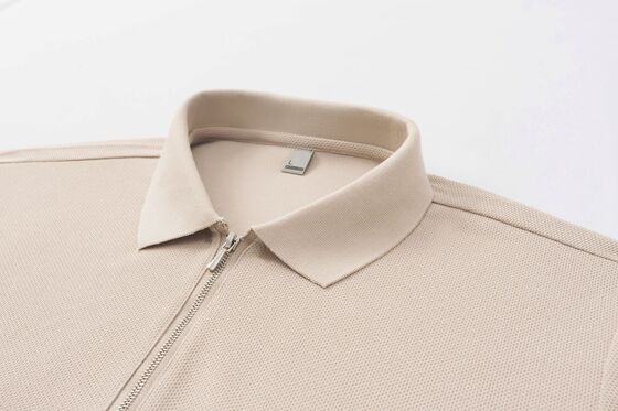 2199 Summer Hot Item 200g 100% Polyester Fiber Men's Commuting Cotton Breathable POLO Shirt