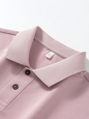 2820 Summer New Arrival 170g 75.4% Polyester 19.4% Cotton 1.8% Viscose 1.2% Linen 1.1% Mulberry Silk 1.1% Rayon Casual Commuter Polo Shirt