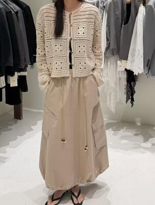Spring And Summer Hot 100% Cotton Collarless Crochet Cardigan