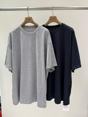 68% cotton 32% spandex casual breathable comfortable oversized loose fit T-shirt