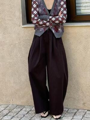 97% polyester and 3% spandex high-quality blended material, fashionable knit plaid printed cardigan