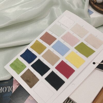 9018 New 50% Polyester 50% Viscose Blended Fabric - Soft, Draping, Wrinkle-resistant, Breathable Fashion Dress & Shirt Material