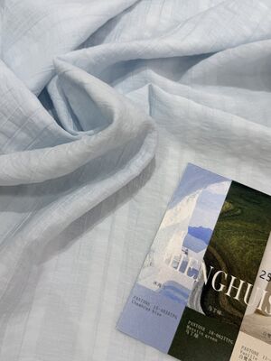 5637 67% Tencel, 24% Nylon, 9% Cotton Fabric Smooth and Breathable, Comes with Soft Gloss Spring/Summer Light Luxury Shirt Dress Preferred Foreign Trade Fabric