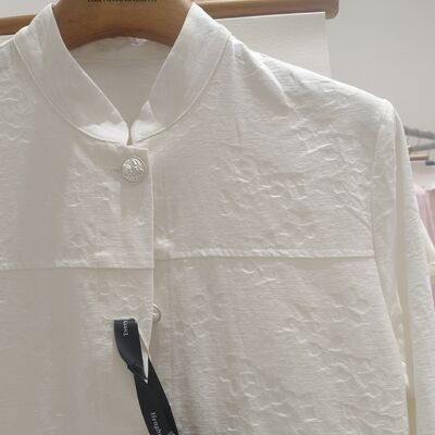 3662 Premium 53% Tencel 47% Cotton Blended Woven Fabric Smooth, Breathable, and Skin-Friendly Shirt Dress Luxury Garment Material
