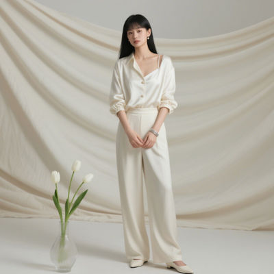 65GSM Casual Wear Fabric 15% Polyester 85% Tencel Garment Fabrics Breathable And Comfortable
