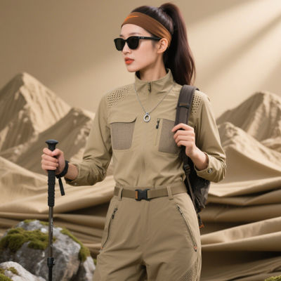300D Hiking Fabric 200GSM Polyester And Spandex Fabric Comfortable , Wear Resistant And Easy To Care For