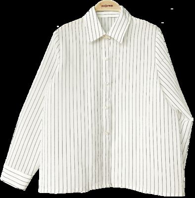 Durable Striped Polyester Fabric 63GSM Polyester Lightweight Fabric For Daily Commuting Shirt Skirt