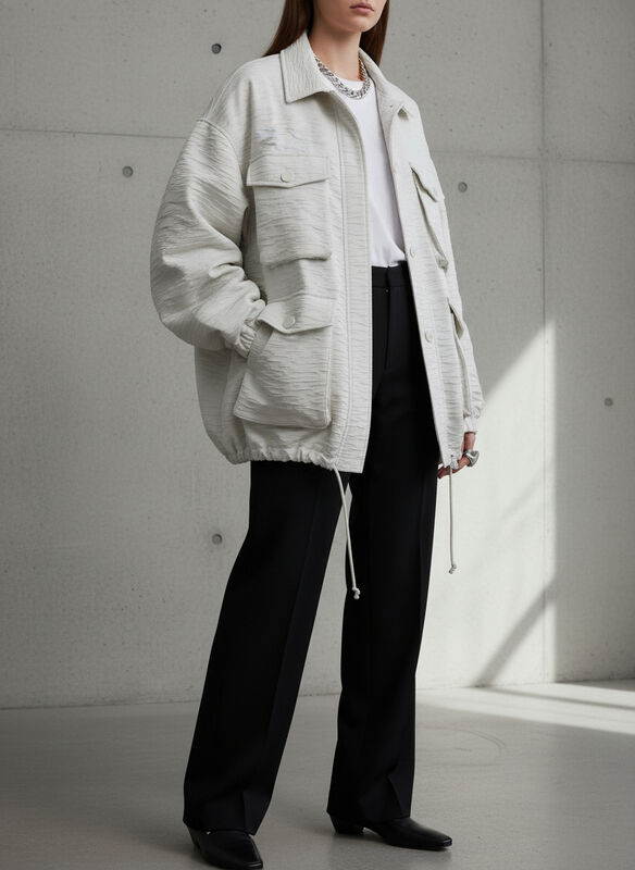 130CM 216G Spring And Autumn New Artistic Tree Pattern 100% Polyester Texture Jacquard Fabric