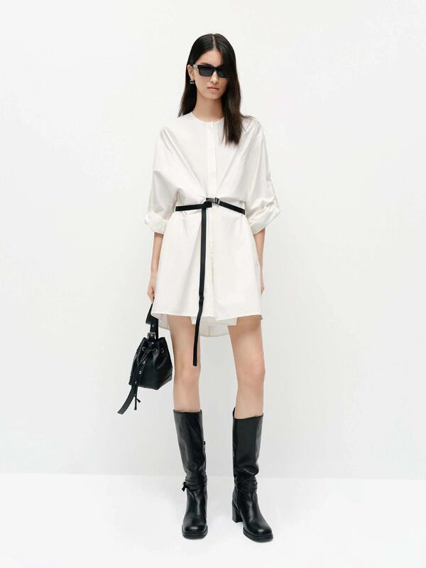 40% Nylon 60% Cotton 142G/M ² 152CM Early Spring New Casual Sports Style Imitation Cotton Shirt Material