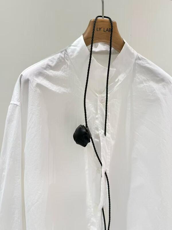 100% pure cotton high-end eternal poplin shirt, loose custom soft and silky smooth