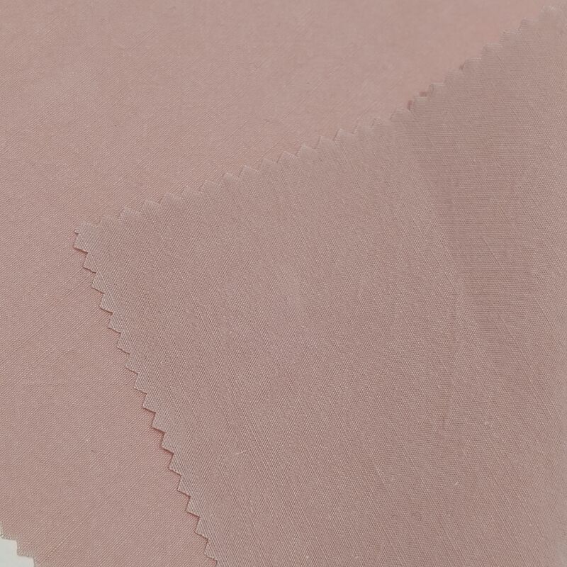 5456 95% Tencel 5% Linen High end Breathable and Non deformable Blended Fashion Fabric