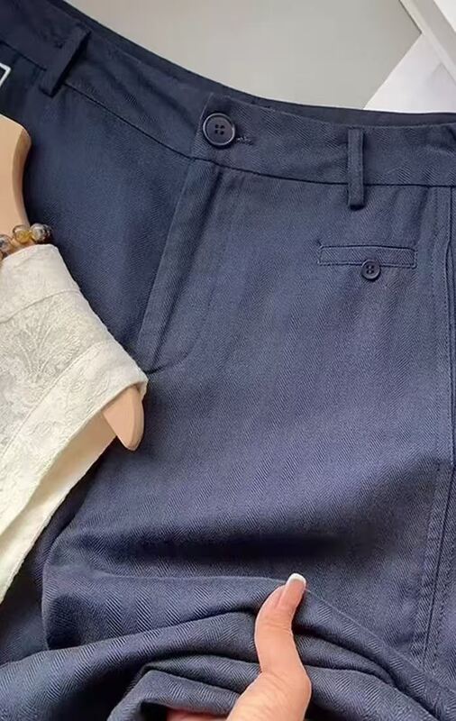 5138 Style 75% Modal 25% Linen Blended Fabric (197g) - Lightweight, Breathable, Skin-Friendly, Moisture-Absorbing, Antibacterial, and Drape-Friendly, Ideal for High-End Spring/Summer Apparel